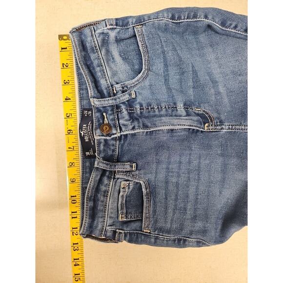 Hollister California Ultra High-Rise Super Skinny Jeans Size 3R Distressed - Picture 5 of 7